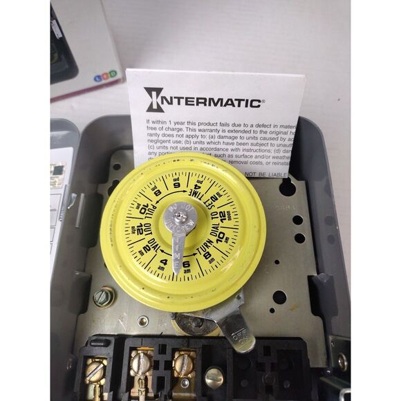 INTERMATIC T101 Series 40 Amp 120V 24-Hour Mechanical Time Switch - Picture 12 of 15